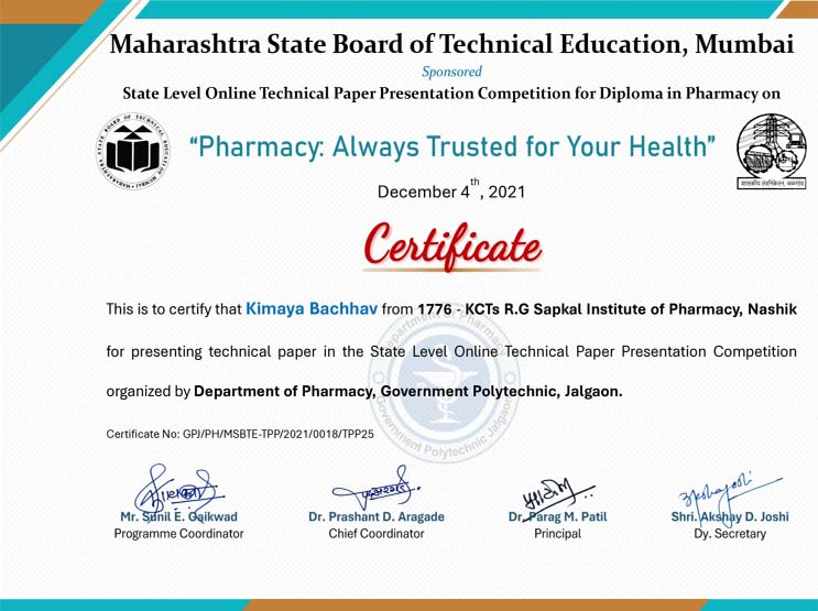 State Level Online Technical Paper Presentation Competition